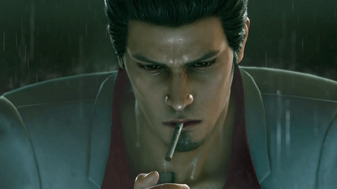 YakuzaKiwami2Smokerain.gif