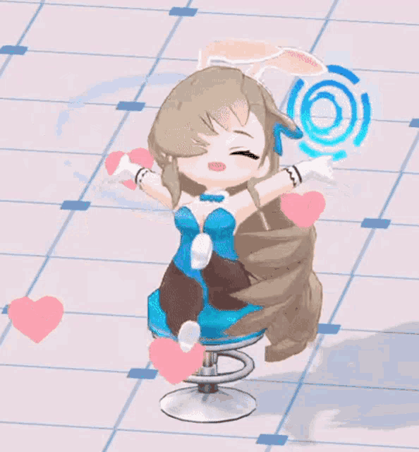 blue-archive-bunny-girl.gif