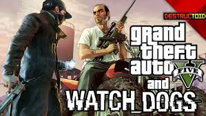 لماذا gta v أفضل من watch dogs?