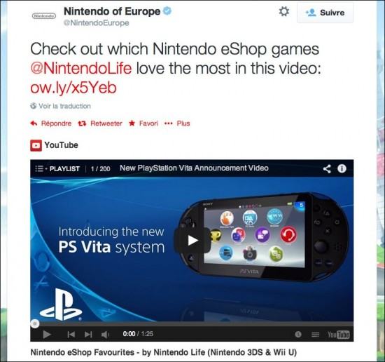 Twitter Nintendo