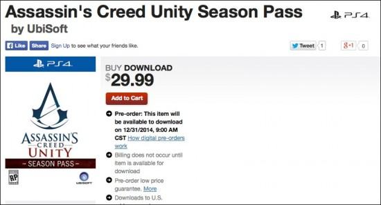 Assassin's Creed Unity