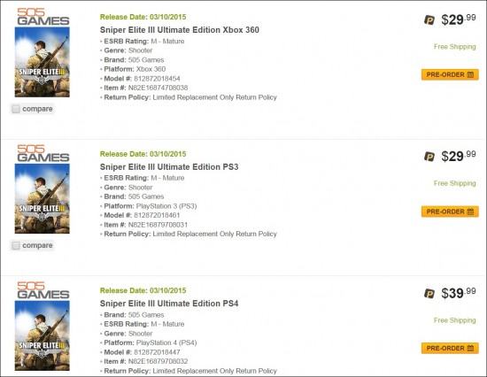 Sniper Elite III