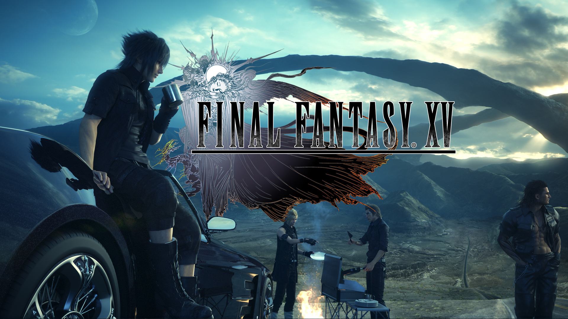 Final fantasy rebirth deluxe edition. Final Fantasy 15 обложка. Final Fantasy 15 Постер. Final Fantasy XV 2006. Final Fantasy 15 Windows Edition обложка.