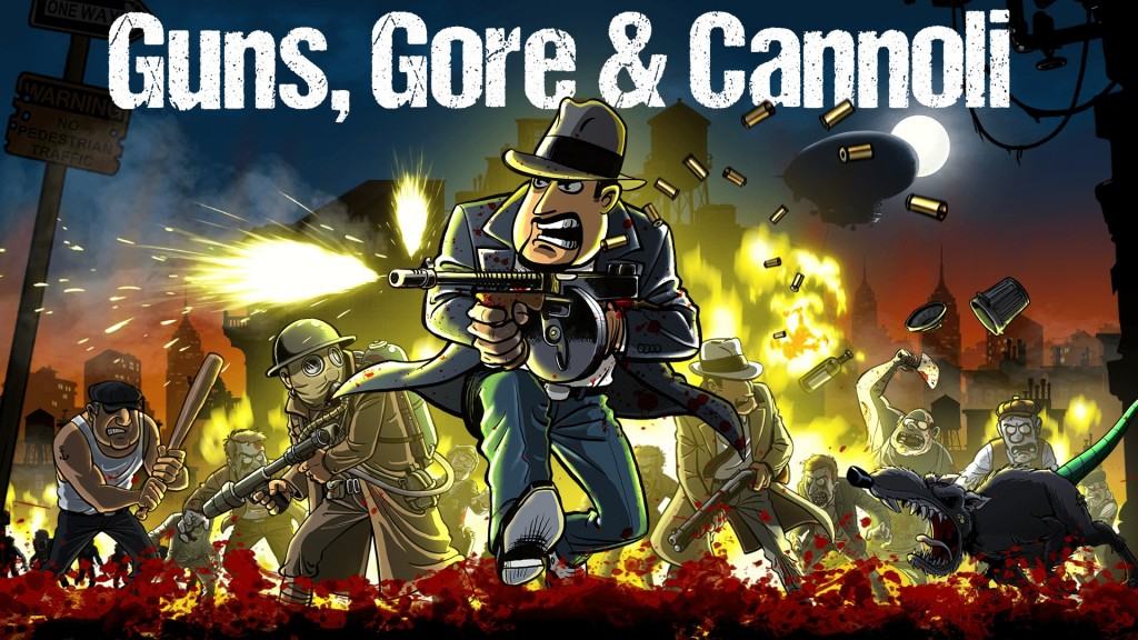 Guns, Gore and Cannoli With Logo