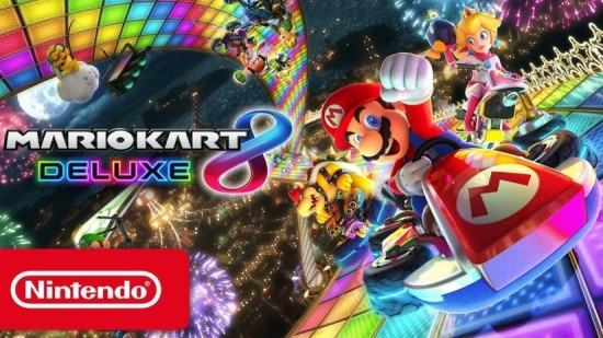 Mario Kart 8 Deluxe هي أفضل ألعاب المتاجر مبيعاً في بريطانيا خلال العام الماضي