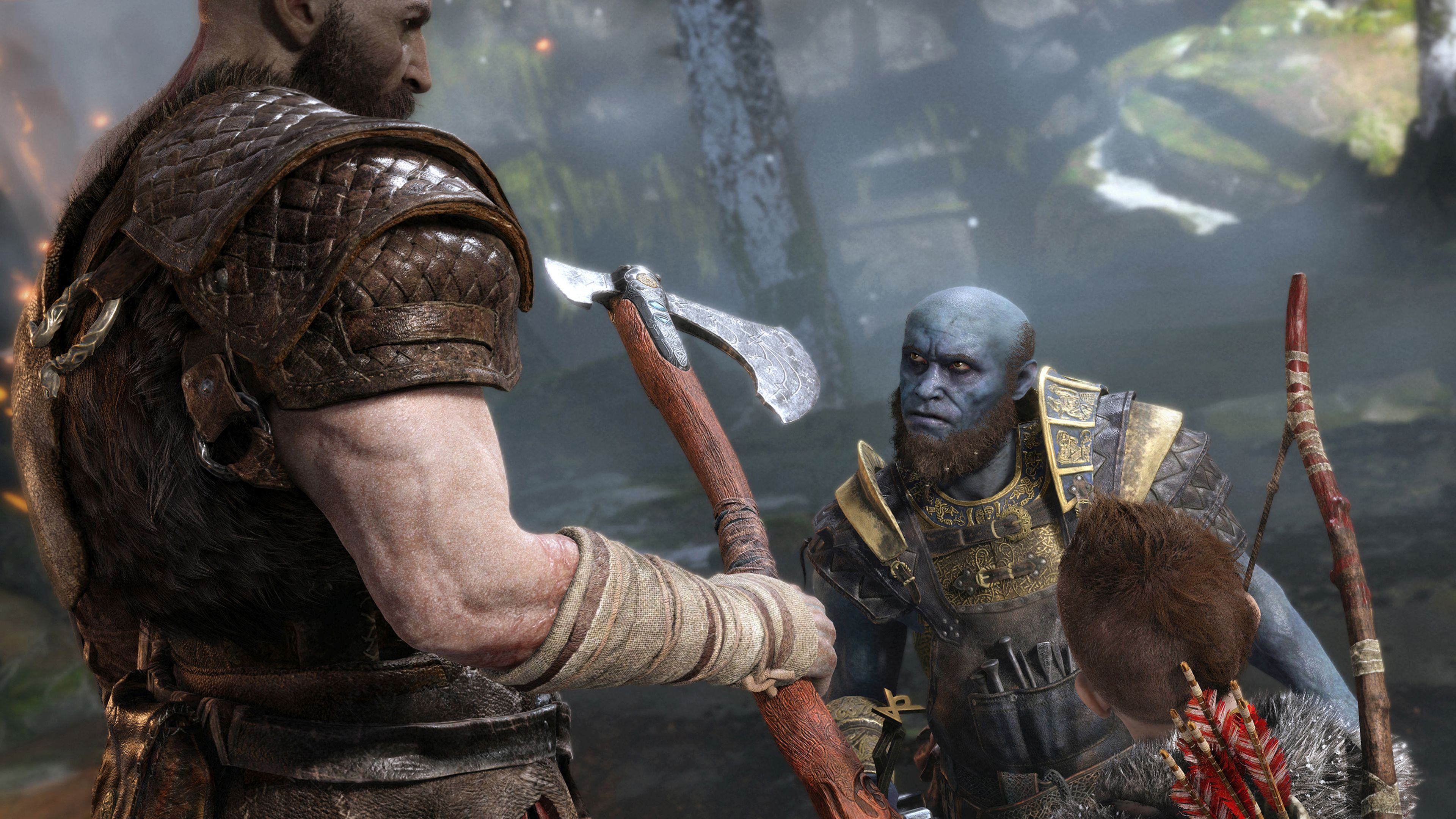 لعبة God of War تحصل على مجموعة من الصور الخارقة ترو جيمنج