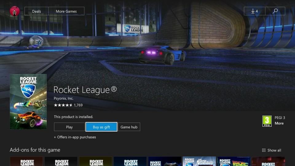 xbox-game-gifting-rocket-league
