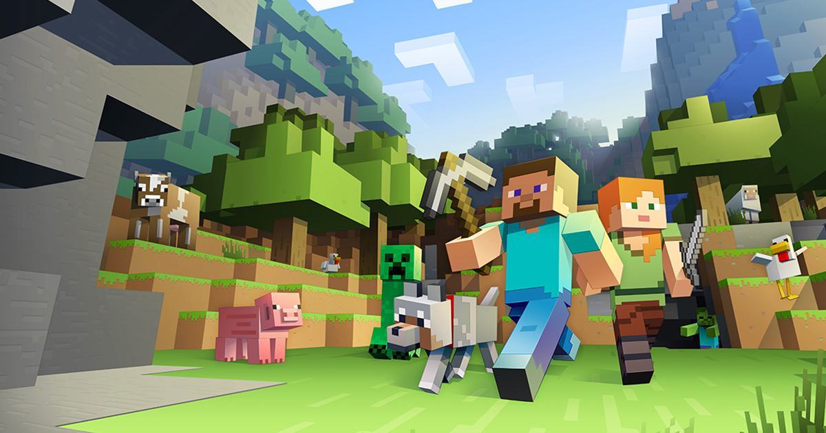 الإعلان عن دمى الـAmiibo الخاصة بشخصيتي Steve و Alex من Minecraft