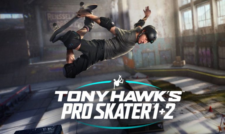 صورة العثور على شعارات آداة تحكم السويتش بديمو لعبة Tony Hawk Pro Skater 1+2 Remake