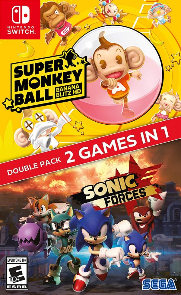 صورة Sonic Forces + Super Monkey Ball: Banana Blitz HD قادمتان بحُزمة واحدة للسويتش من Sega