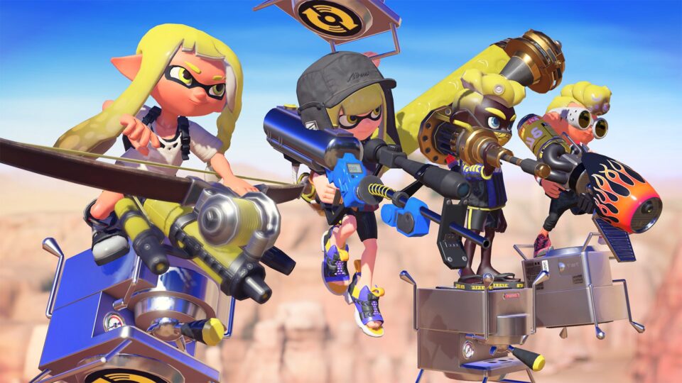 Nintendo تعرّفنا على المزيد من أسلحة Splatoon 3