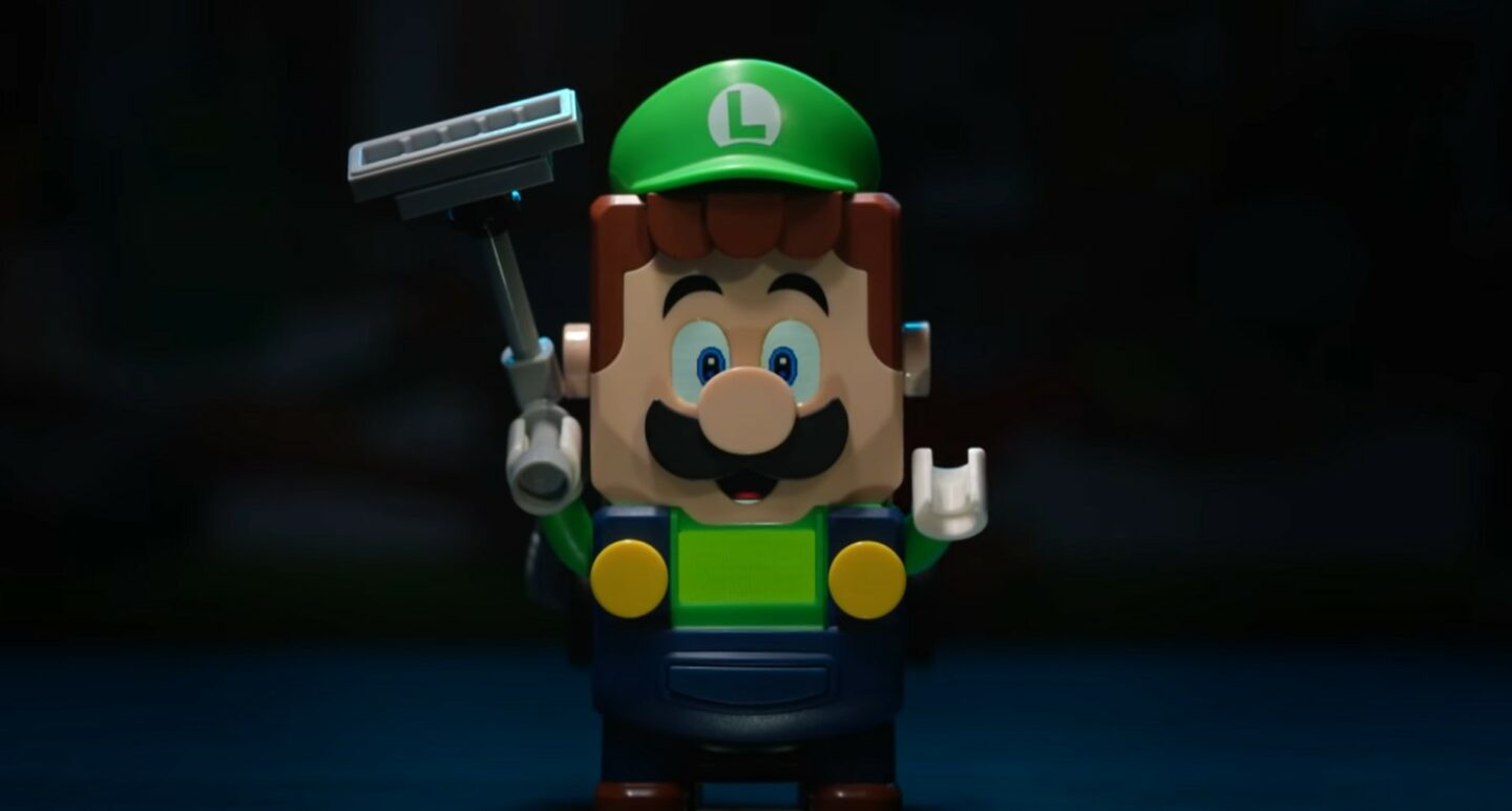 الإعلان عن حزمة LEGO الخاصة بلعبة Luigi's Mansion