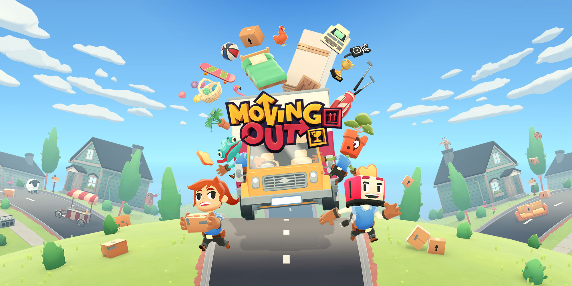 Moving Out متوفرة مجاناً على متجر Epic Games الرقمي