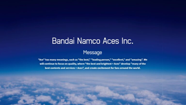 الإعلان عن تأسيس Bandai Namco Aces للتركيز على الألعاب عالية الجودة