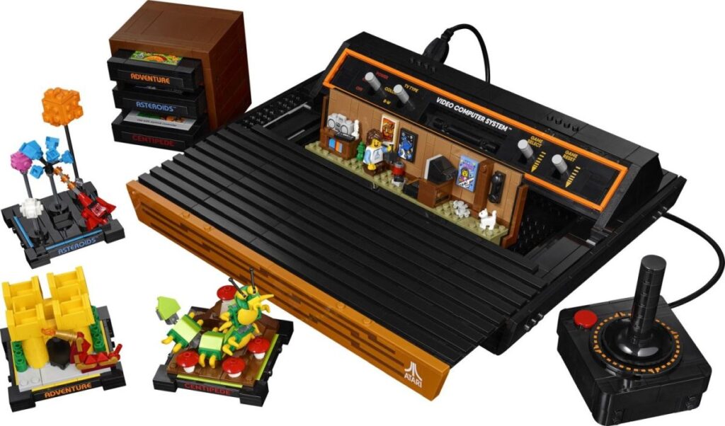 الإعلان عن نسخة مكعبات LEGO من Atari 2600 لاحتفالية مرور 50 عاماً على تأسيس Atari