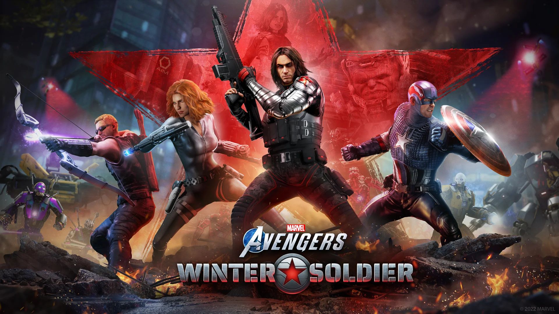 شخصية Winter Soldier في الطريق إلى Marvel's Avengers