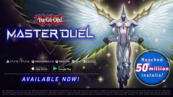 Yu-Gi-Oh Master Duel تكسر حاجز الـ50 مليون عملية تحميل