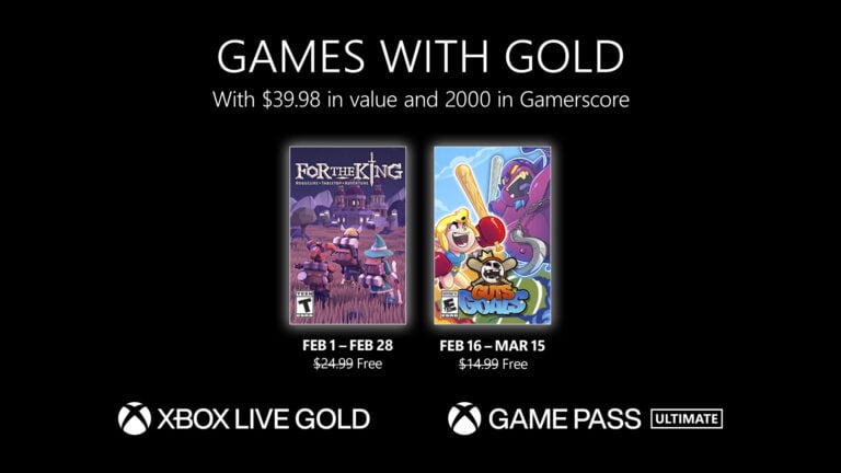 الكشف عن ألعاب فبراير المجانية لمشتركي خدمة Xbox Live Gold