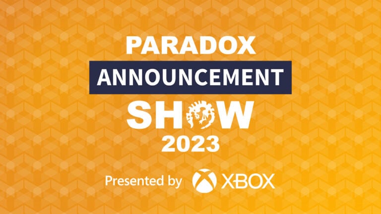 الإعلان عن حدث Paradox Interactive Announcement Show 20223 3 بالتعاون مع Xbox