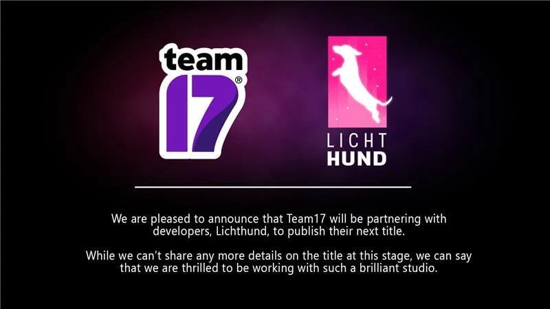 Team17 ستقوم بنشر اللعبة التالية من فريق التطوير Lichthund