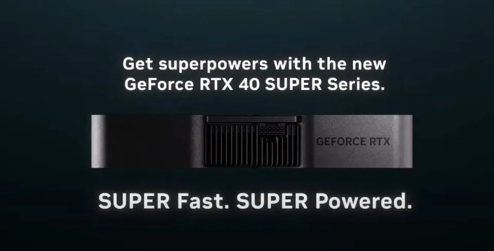 Nvidia will launch RTX 40 SUPER cards at the end of this month
